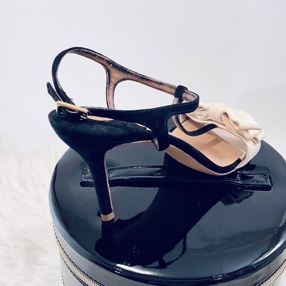 ⚜️Salvatore Ferragamo⚜️ Pavi T Strap Sandal Heels - Picture 6 of 6